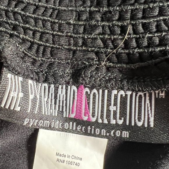 📌The Pyramid Collection Black  Open Front Plus Size Rayon Cardigan - Picture 13 of 14